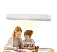 Under Gabinete Lighting,LED Under Counter Lights - Recargable Stick on Lights, Magnetic Light Bar, Motion Sensor Closet Light for Kitchen, Shelf, Pantry