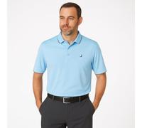 Under Par Waffle Knit UV Protection Polo Shirt Camisa, 2311-Azul Cielo, XXL para Hombre