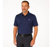Under Par Waffle Knit UV Protection Polo Shirt Camisa, 2311-Azul Marino, XL para Hombre