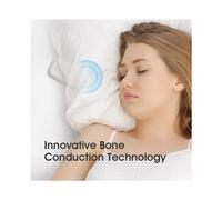 Under Pillow Bone Conduction BT 5.3 Speaker and Soundbar Timed Shutdown TF Card Player Portable Stereo Music Box