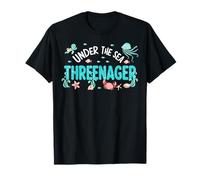 Under Sea 3rd Birthday for Kids Camiseta
