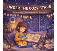 Under the Cozy Stars: A Cozy Astrology Coloring Book for Adults and Teens Featuring Cute Zodiac Illustrations with Easy and Simple Designs for Relaxation (Cozy Moments Coloring Series)