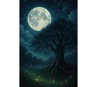 Under the Moon’s Glow blank Journal