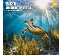 Under The Sea 2026 Calendar: Ocean life captured in breathtaking depth and detail