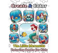 Under the Sea: A Little Mermaid Coloring Book for Kids :: The Little Mermaids Colour Book: Big Sister Coloring Book: New Baby Color Book for Big ... and Mermaids - Perfect Gift for Little Girls