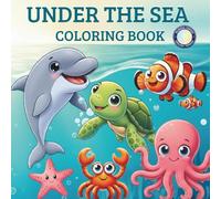 Under the Sea Coloring Book for Kids: 50+ Cute Ocean Animals • Bilingual English-Spanish (JuGuPi Coloring Books)
