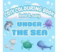 Under The Sea: Cosy Colouring Book: Bold & Easy Colouring (Cosy Colouring Books)