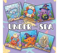 Under the Sea: Cute and Spooky Underwater Spooky and Easy Coloring Book with Ghosts, Monsters, Sea Creatures and Ocean Fun