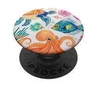 Under The Sea Life PopSockets PopGrip Adhesivo