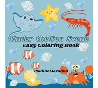 Under the Sea Scene Coloring Book: (Bold and Easy)