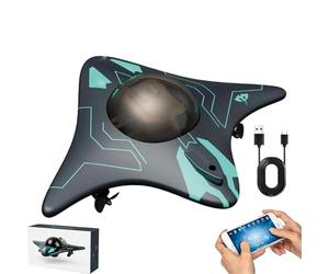 Under Water Drone With Camera,remote Control Boat With Underwater Camera,Remote Control Of The Ship With High-definition Cameras, LED Lights, Applications, And Real-time Image Transmission(A)