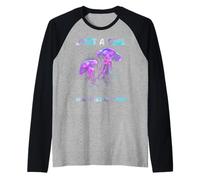 Under Watercolor Sea Ocean Just A Girl Who Loves Jellyfish Camiseta Manga Raglan