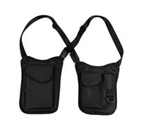 Underarm Bag, Anti-Theft Fanny Pack, Running Phone Holder, Sport Leisure Bag, Nylon Shoulder Bag, Armpit Pocket, Multiusos Travel Bag, Outdoor Fanny Pack, Workout Shoulder Bag, Men Women S, Negro ,