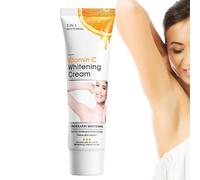 Underarm Cream Lotion, Skin Tone Corrector, Beauty Supply with Replenishing Feature, Body Care with Gentle Details, Personal Category, Brightening Solution for Inner Thigh Elbows Knees Intimate Areas