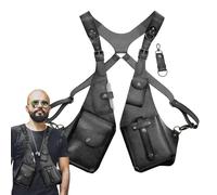 Underarm Shoulder Bags - Anti Theft Medieval Harness, Adjustable PU Leather Phone Pouch for Men Women, Secure Outdoor Phone Bag, Wallet Bag for Travel, Commuting, Cycling, and Daily Use