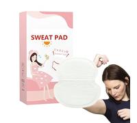 Underarm Sweat Pads - 10pcs Invisible Absorbent | Non-Sweat Adhesive Armpit Protection, Washable High Absorbent Patches for Excessive Sweating, Everyday Comfort