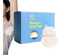 Underarm Sweat Pads | 40-Piece Invisible Breathable Self-Adhesive | Invisible Armpit Sweat Pads | for Summer Daily Commuting Work Sports