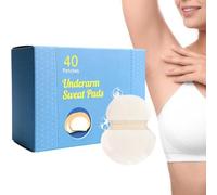 Underarm Sweat Pads - Armpit Pads for Sweat,Women 40-Piece Ultra Thin