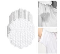 Underarm Sweat Pads for Women - 20 Piece Absorbent Stickers for Daily Protection | Soft Waterproof Breathable Deodorants Shield, Sweat Guard Pads for Clothes Travel Summer Personal Care, 46g White