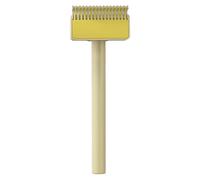 Undercoat Brush For Cats - ABS 6x3.7x17.2cm | Kitten Detangling Grooming Peine | Cepillo deslizante para la temporada de Shedding Home Clinic Office Dormitorio Sala Estudio y Profesional ocupado