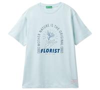 Undercolors of Benetton Camiseta para Hombre, Azul Claro 0w6, M