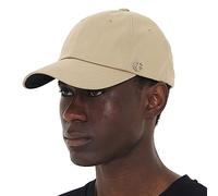 UNDERCONTROL Gorra de béisbol de Corona Alta Extragrande Cabezas Grandes XXL Etiqueta de Acero Cosida a Mano Cierre Ajustable y Relajado Talla Grande XL Estilo Coreano (Beige)