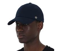 UNDERCONTROL Gorra de béisbol de Corona Alta Extragrande Cabezas Grandes XXL Etiqueta de Acero Cosida a Mano Cierre Ajustable y Relajado Talla Grande XL Estilo Coreano (Azul Marino)