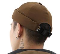 UNDERCONTROL - Gorro de Pescador Ligero y Duradero con Hebilla táctica, sin Visera Resistente al Agua con diseño de Leon para Exteriores de Cordura Unisex Color marrón