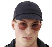 UNDERCONTROL Hydro Gorra de Visera Corta no estructurada Plegable de Secado rápido de Perfil bajo portátil Transpirable Ajustable para Correr al Aire Libre Plegable Fabricada en Corea (Azul)