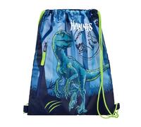 Undercover Bolsa de deporte Jurassic World Dinosaurio, personalizable, con nombre, mochila para niños y niños, bolsa de cambio de ropa de guardería