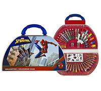 Undercover Estuche Pintura | 51 Piezas | Spiderman | Conjunto Creativo | Pintar y Diseñar