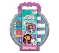 Undercover Gabby's Casa de muñecas Conjunto de colores creativos Maleta Púrpura