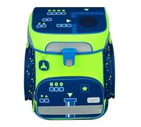 Undercover Glow-Edition Level Up - Juego de mochila y accesorios escolares (6 piezas, Scooli Easy Fit, estuche escolar, bolsa de deporte, llavero y parche)