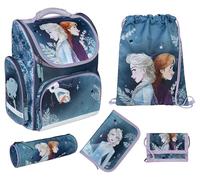 Undercover - Juego de Mochilas Escolares Clou de Frozen - 1er Curso de Primaria - Juego de Varias Piezas con Monedero, Bolsa de Deporte, Estuche y Mochila - niñas
