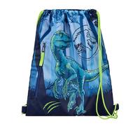 Undercover Jurassic World - Bolsa de deporte para niños (40 x 33 cm), diseño de dinosaurios, color azul y verde