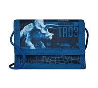 Undercover Jurassic World - Cartera infantil (9 x 13 cm), diseño de dinosaurios, azul