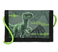 Undercover Jurassic World - Monedero infantil (8 x 13 cm), diseño de dinosaurios, Negro , estándar, Clásico