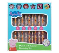 Undercover Kleurset met Gummen Peppa Pig, 29dlg.