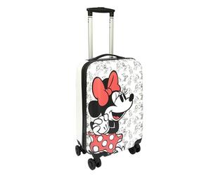 Undercover - Maleta de Viaje Minnie Mouse - Maleta con Ruedas con 4 Ruedas Dobles - Cerradura TSA - 1 Compartimento con Correas de tensión - 1 Compartimento con Cremallera