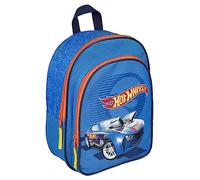 Undercover Mochila Hot Wheels con bolsillo frontal y tirantes acolchados, dimensiones aprox. 31 x 25 x 10 cm