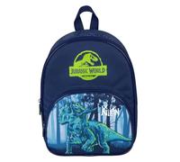 Undercover Mochila infantil con diseño de dinosaurios T-Rex para niños, personalizable con nombre, con bolsillo delantero, 2 compartimentos, 25 x 31 x 10 cm, Azul - Dino, Einheitsgröße, Mochilas