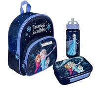Undercover Mochila infantil de guardería para niña con diseño de Frozen, Set 1 - Frozen Navy, Einheitsgröße, Mochilas rucksack