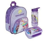 Undercover Mochila infantil personalizada Unicorn Academy con nombre, guardería Kita Niña Unicornio, Set 1 - Unicorn Academy, Mochilas rucksack