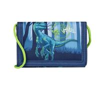 Undercover Monedero personalizado Jurassic World Dino con nombre, bolso de pecho para niños, cartera para colgar, regalo de escolarización de cumpleaños infantil, dinosaurios