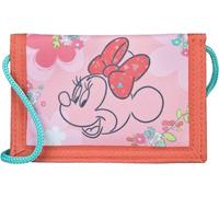 Undercover Minnie - Cartera con bolsillo en el pecho con cierre de velcro y cremallera, para billetes y monederos para niños, niños y niñas, color rojo, Brustbeutel, clásico, Color: rojo, Brustbeutel,