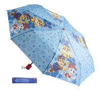 Undercover Paraguas plegable Paw Patrol, con funda protectora, 94 cm, ligero para niños