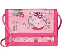 Undercover Peppa Pig - Monedero para niños y niñas, con cordón, cierre de velcro, 8 x 13 cm, rojo, Brustbeutel, Clásico