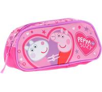 Undercover Peppa & Suzi - Estuche escolar para niños (22,5 x 9 x 9 cm, 50 g)