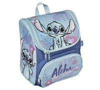 Scooli - CUTIE mochila preescolar Stitch - compartimento principal y bolsillo frontal - correas y espalda acolchadas - Ideal para niños mayores de 3 años