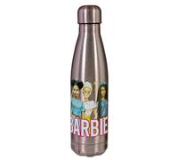 Undercover - Termo Barbie para niños - Aislamiento de doble pared al vacío - 450 ml - A prueba de fugas - Acero inoxidable - Rosa y purpurina - Para niñas